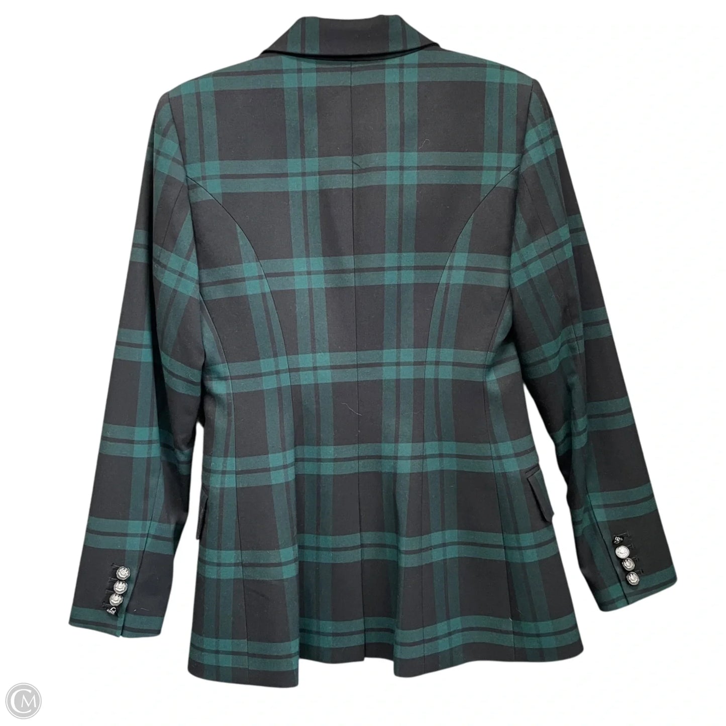 Blazer By Antonio Melani In Black & Green, Size: 4