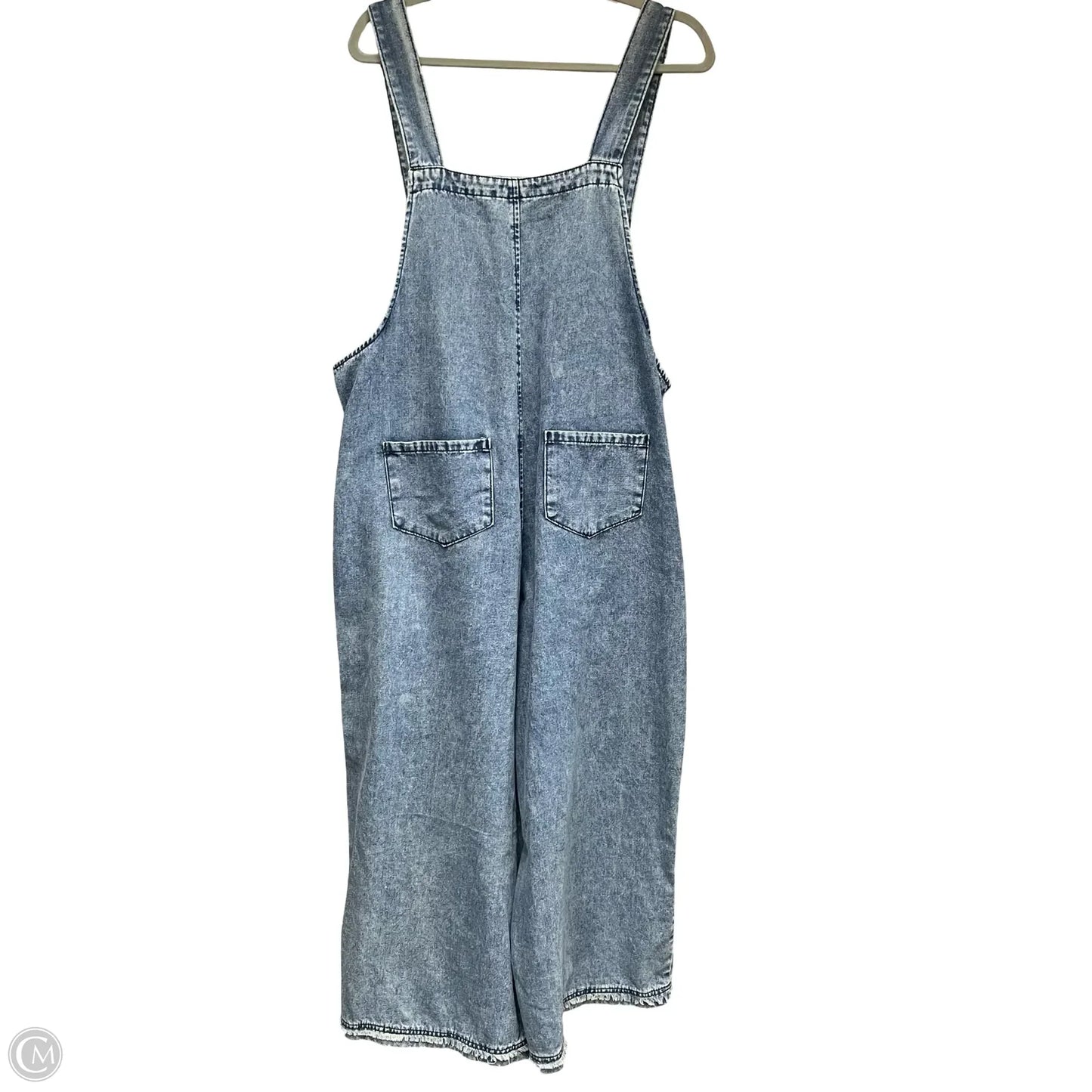 Overalls By Easel In Blue Denim, Size: M