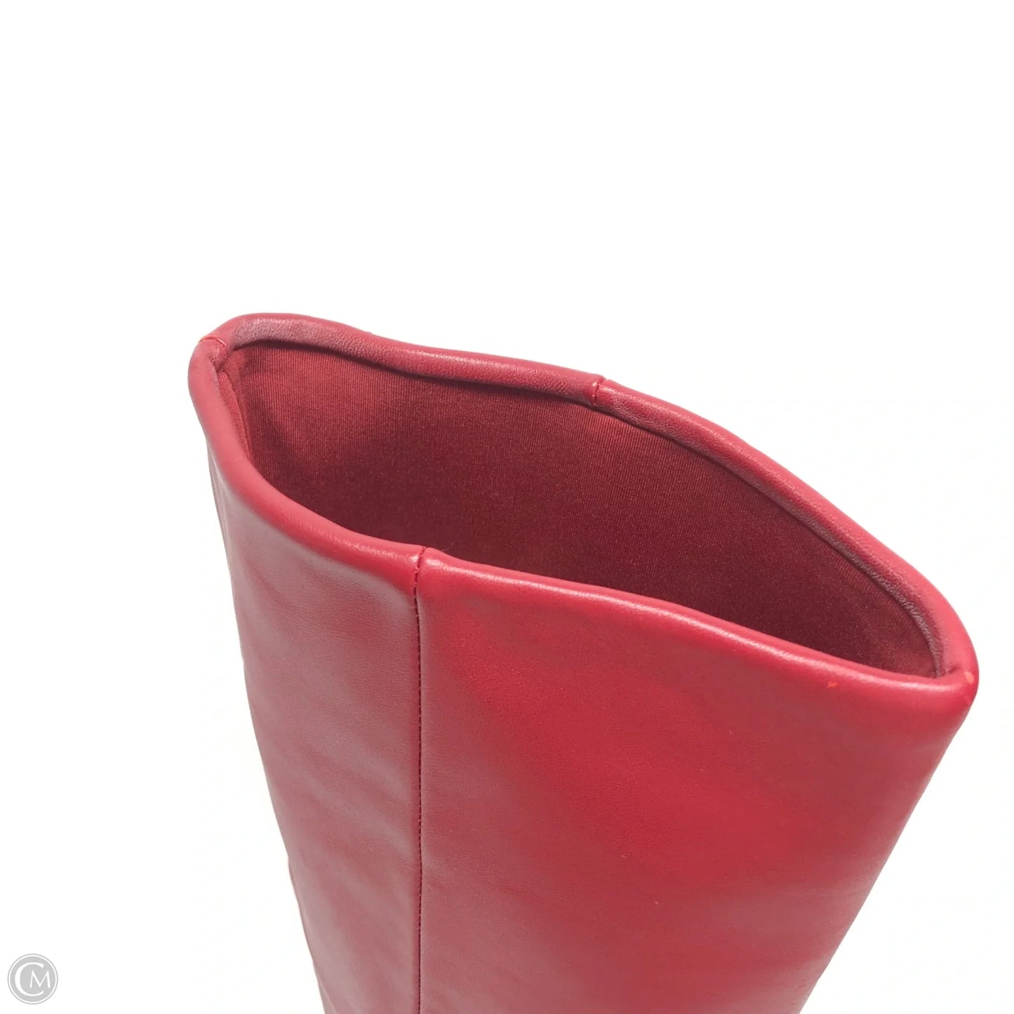 Boots Knee Heels By Steve Madden In Red, Size: 8.5