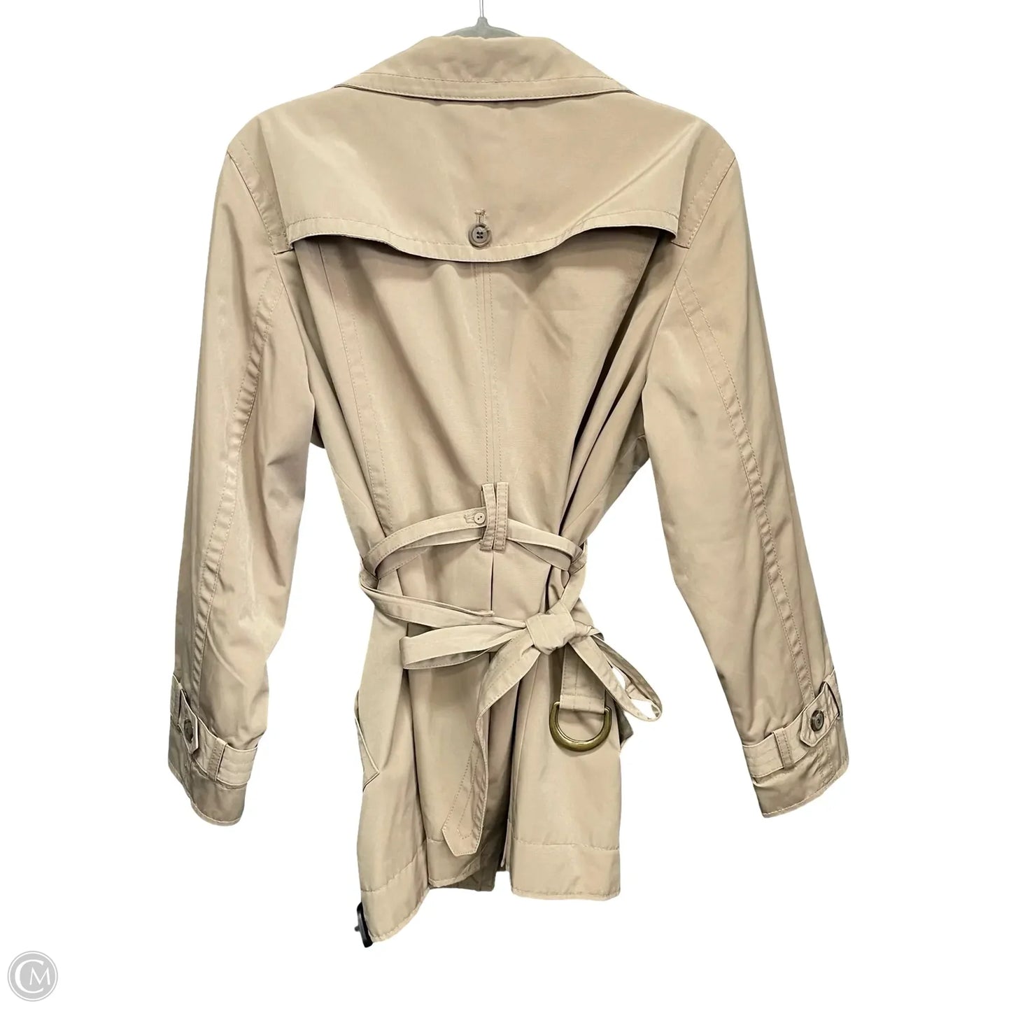 Coat Raincoat By Worthington In Tan, Size: Xlp