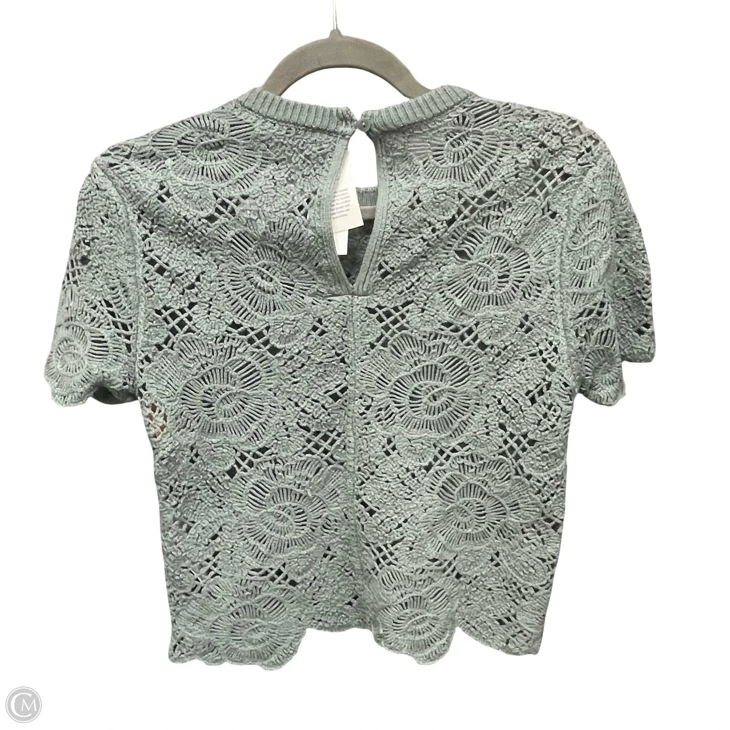 Top Short Sleeve By Abercrombie And Fitch In Green, Size: Xs