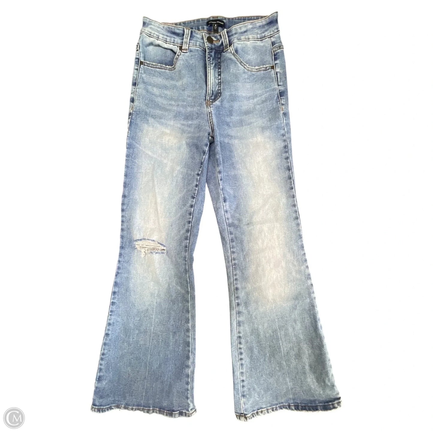 Jeans Flared By Universal Standard In Blue Denim, Size: 8