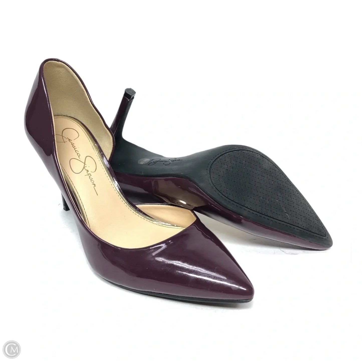 Shoes Heels Stiletto By Jessica Simpson In Purple, Size: 8