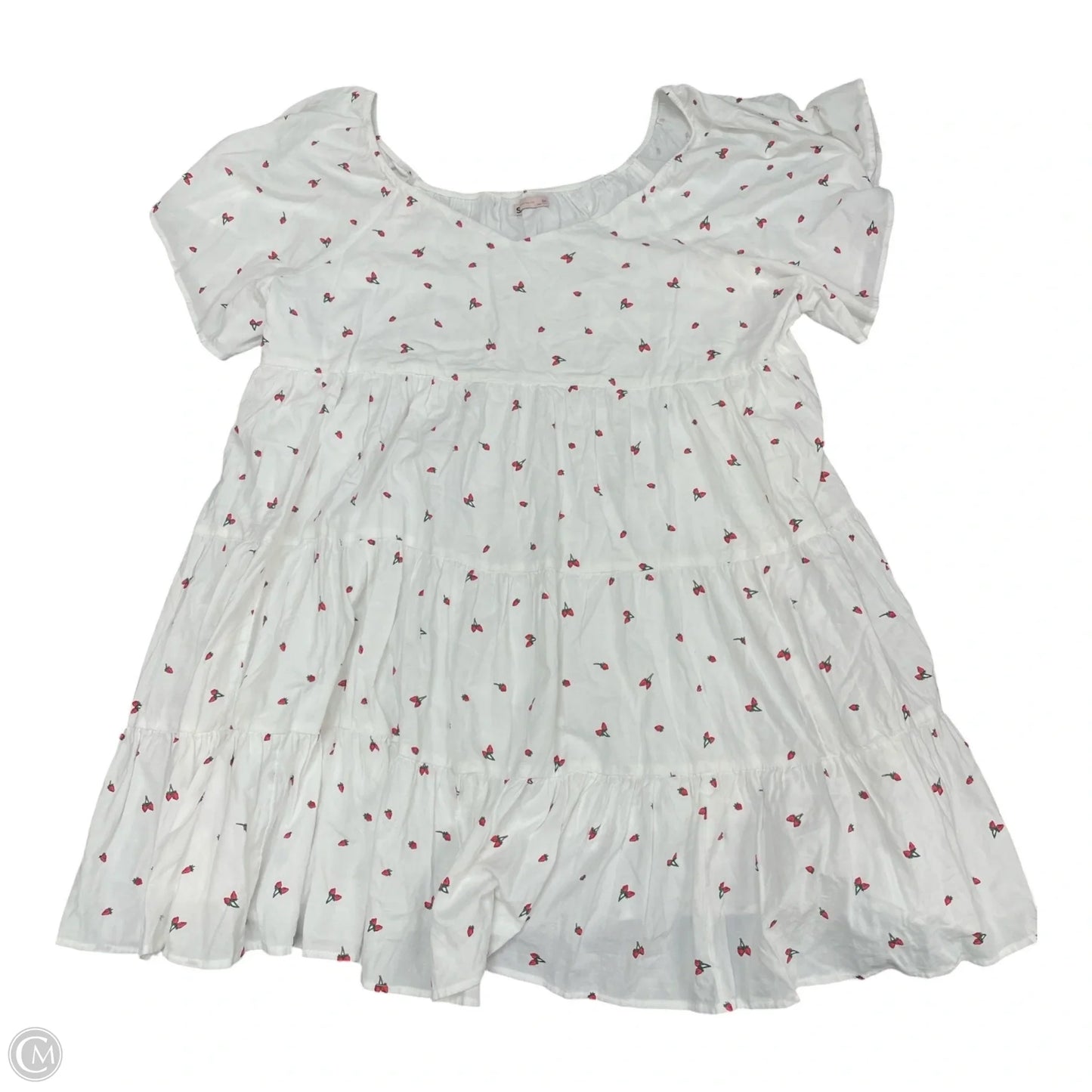 Dress Casual Short By So In White, Size: 3x