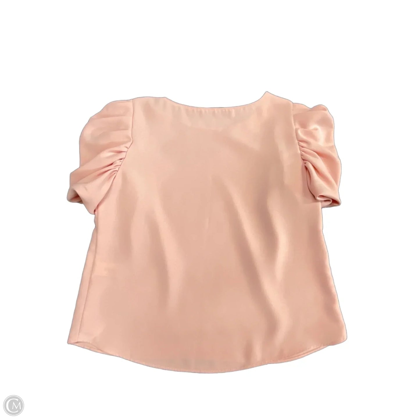 Blouse Short Sleeve By Amanda Uprichard In Pink, Size: S