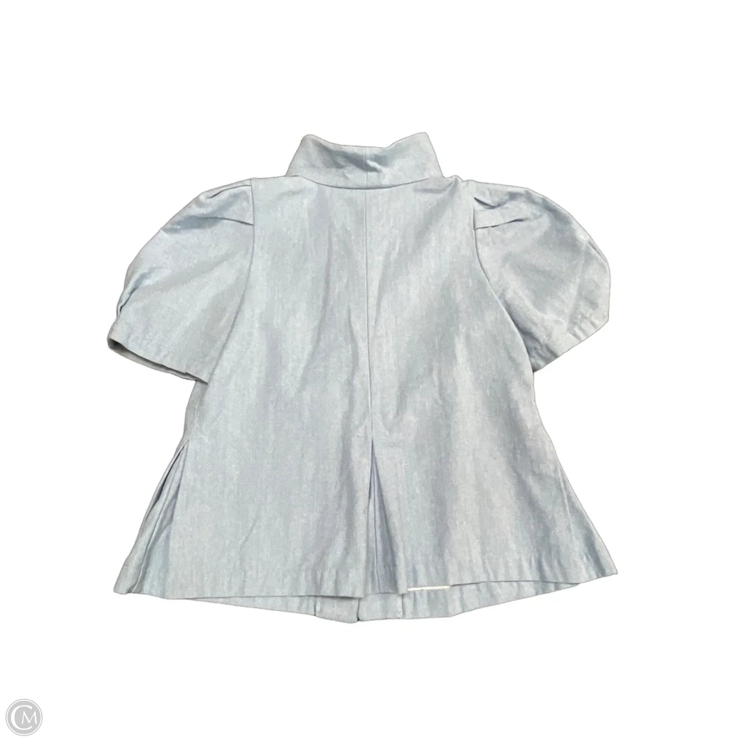 Top Short Sleeve By Jag In Blue Denim, Size: S