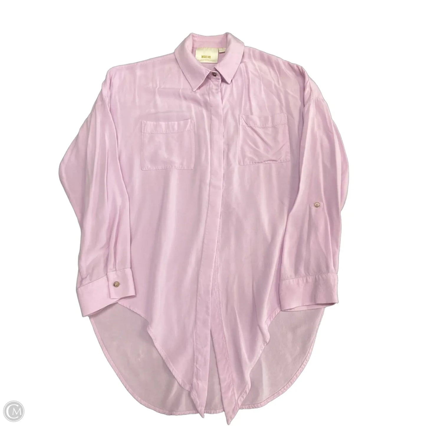Top Long Sleeve By Maeve In Pink, Size: Xs