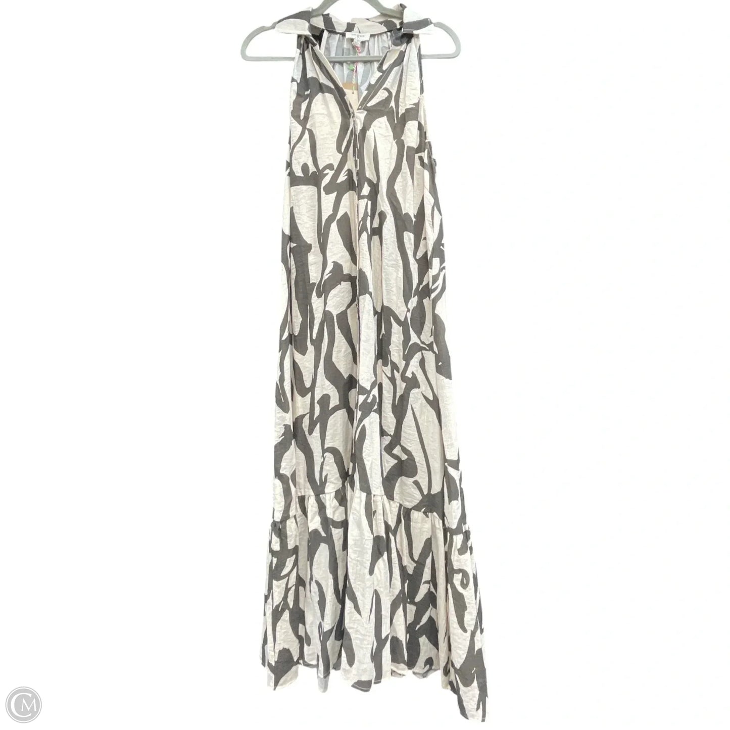 Top Short Sleeve By Savanna Jane In Black, Size: L