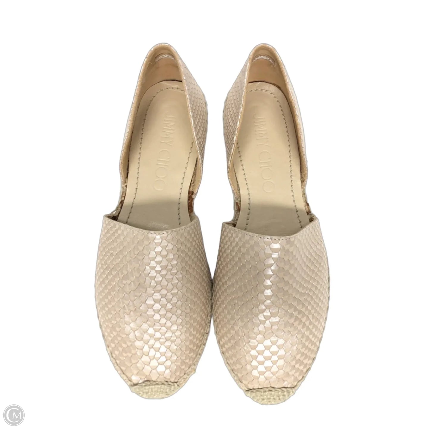 Shoes Luxury Designer By Jimmy Choo In Tan, Size: 6