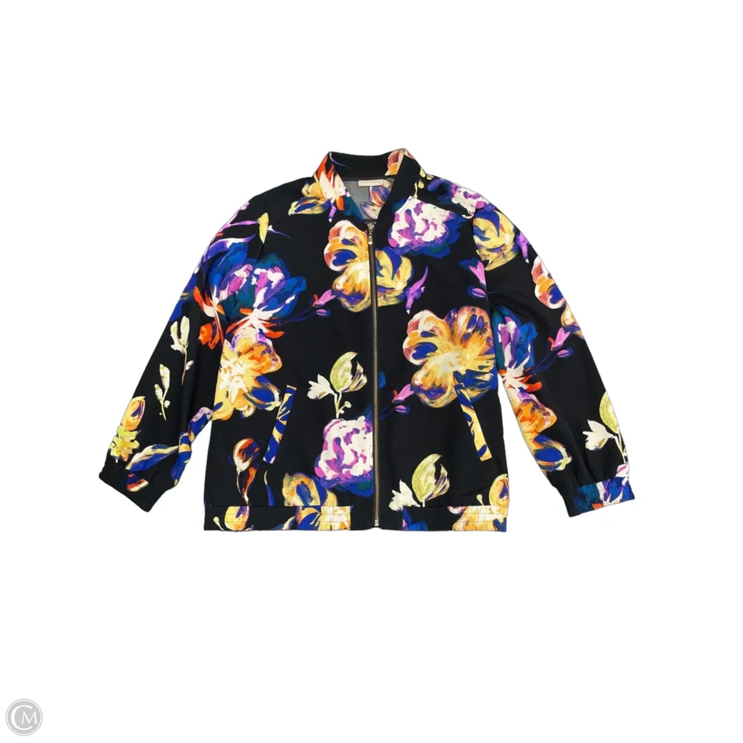 Jacket Other By Susan Graver In Floral Print, Size: 1x