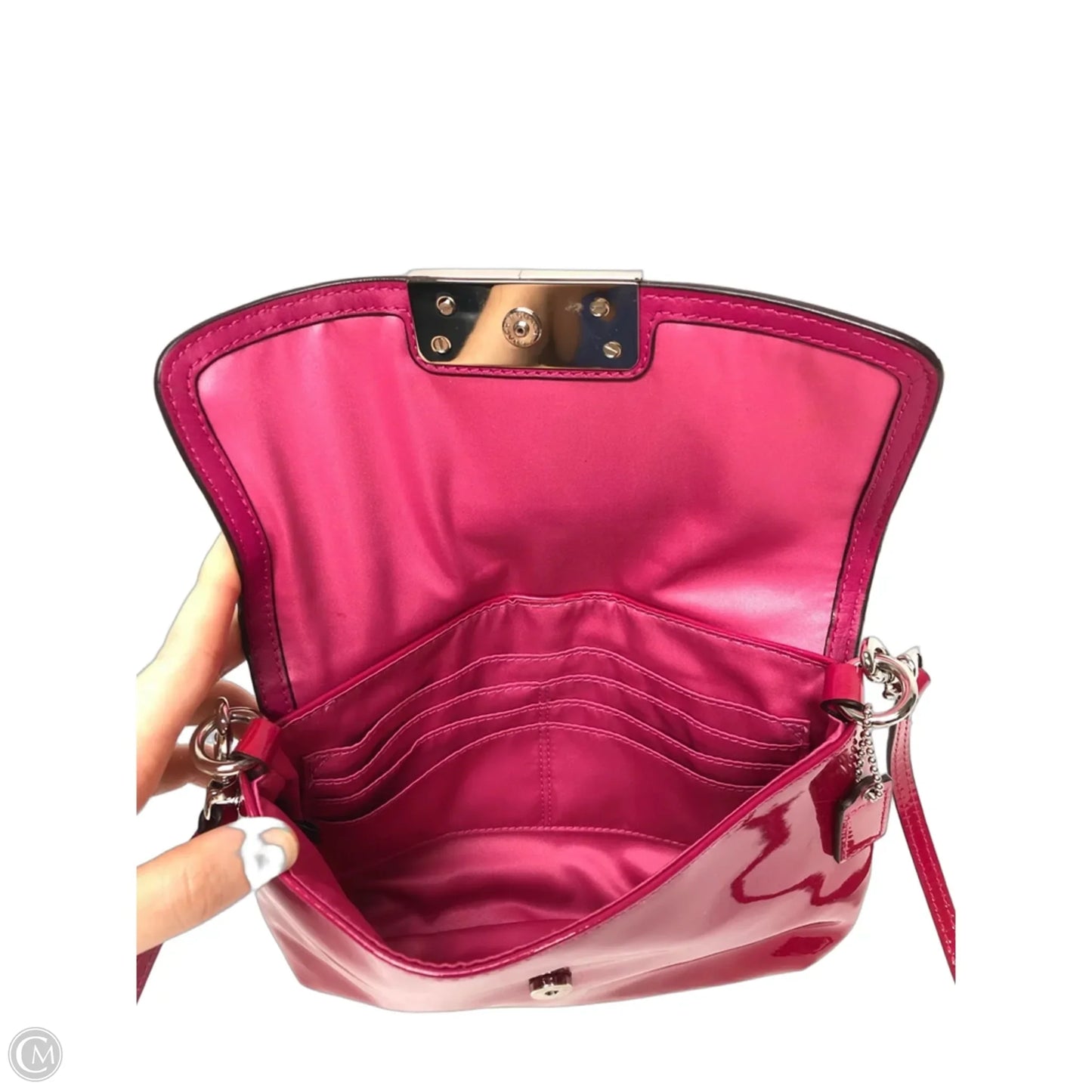 Crossbody Designer By Coach, Size: Medium
