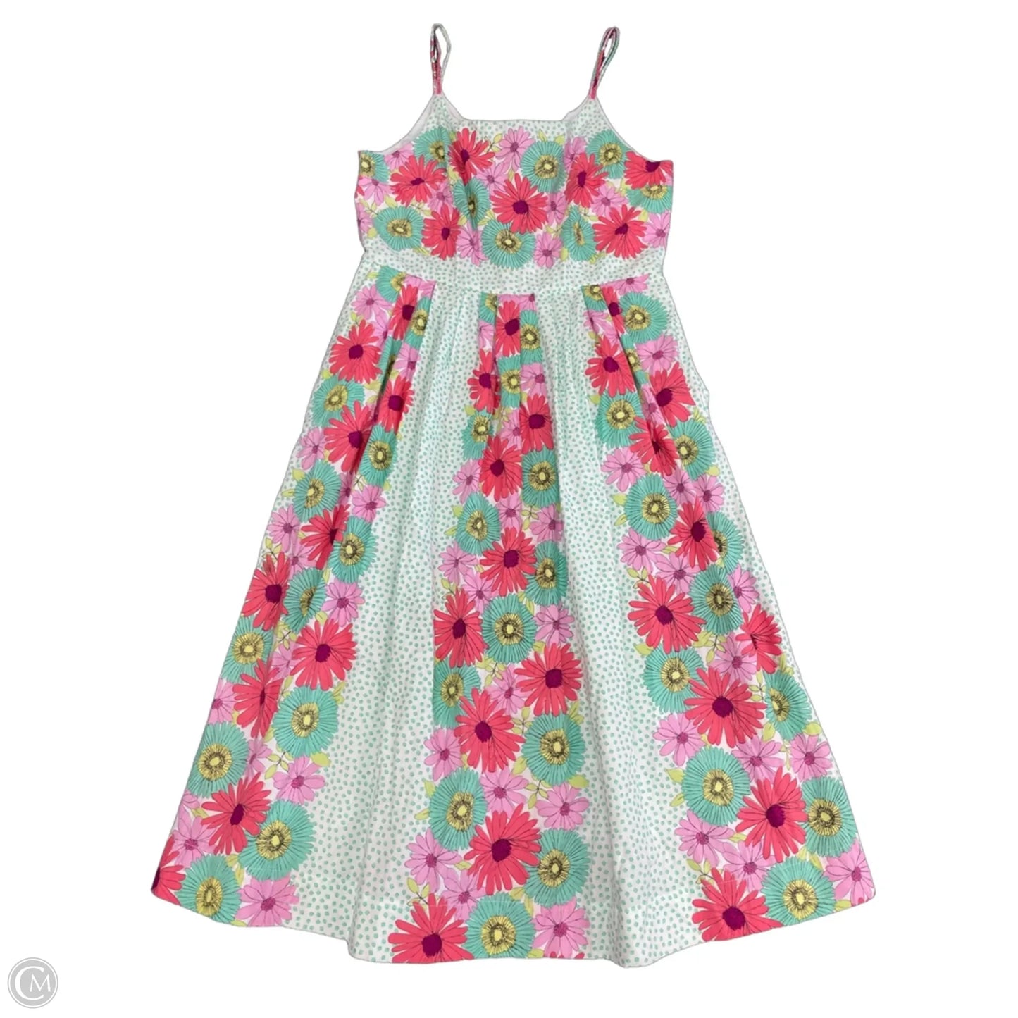 Dress Casual Midi By Modcloth In Floral Print, Size: L