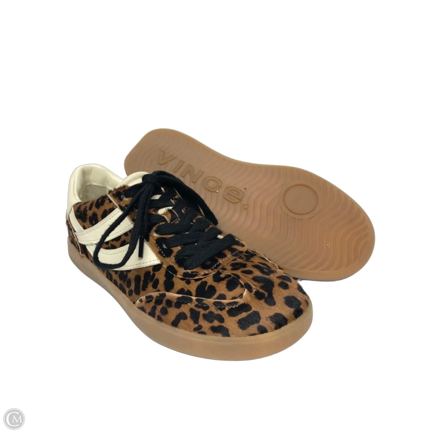 Shoes Sneakers By Vince In Leopard Print, Size: 6.5