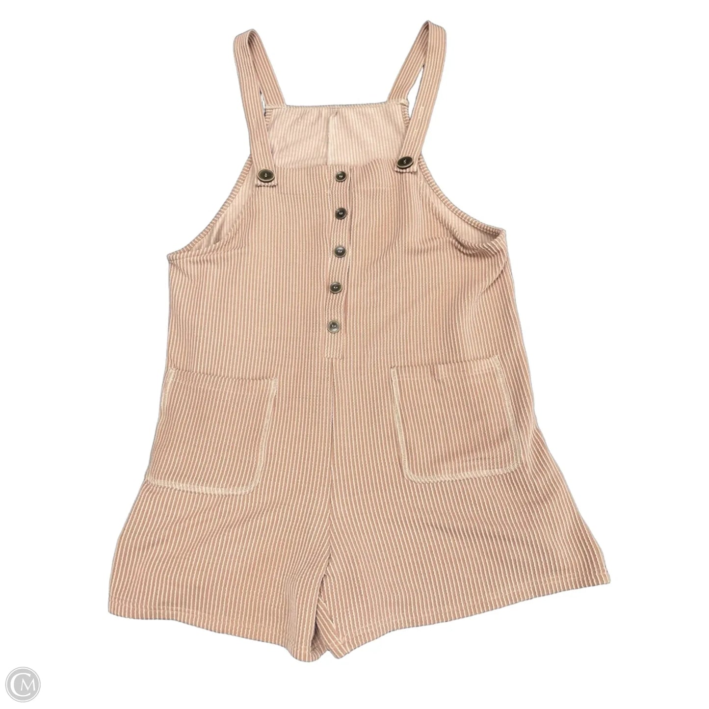 Romper By Cmf In Tan, Size: L