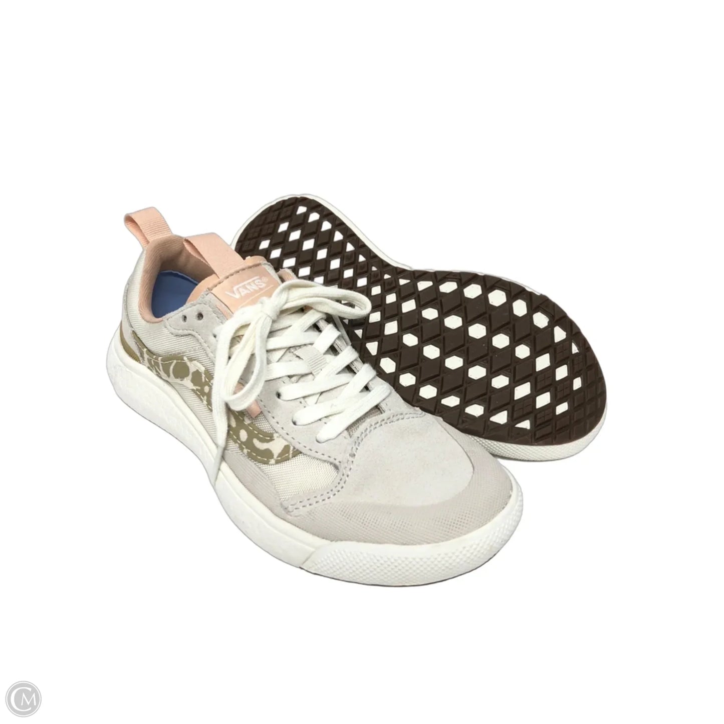 Shoes Sneakers By Vans In Tan, Size: 6
