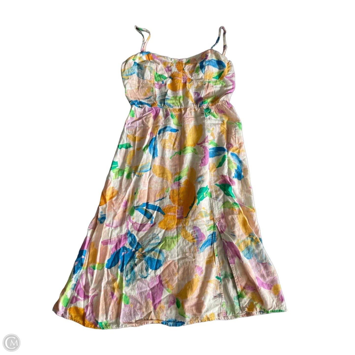 Dress Casual Midi By Lily Rose In Floral Print, Size: Xl