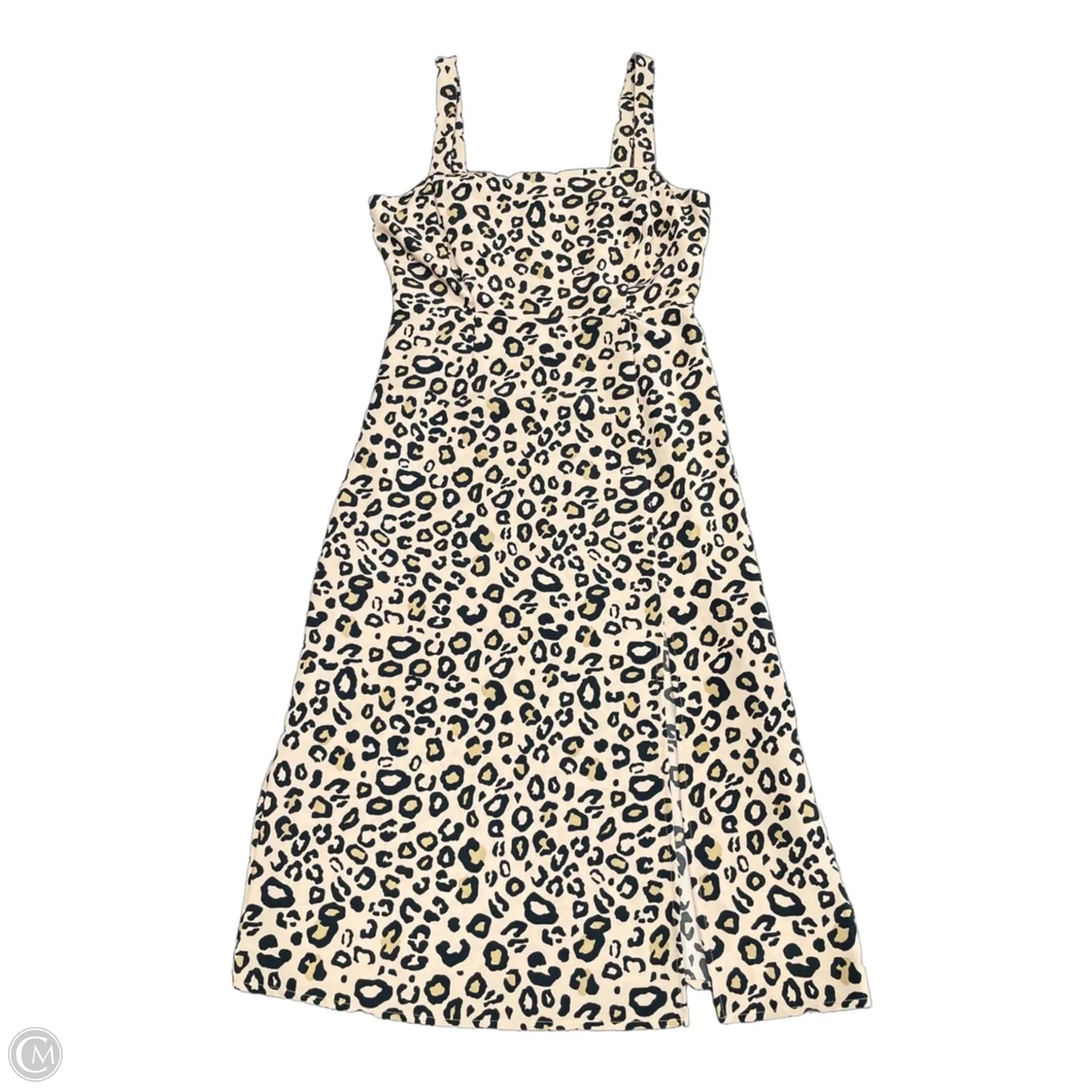 Dress Casual Midi By Sanctuary In Leopard Print, Size: 4