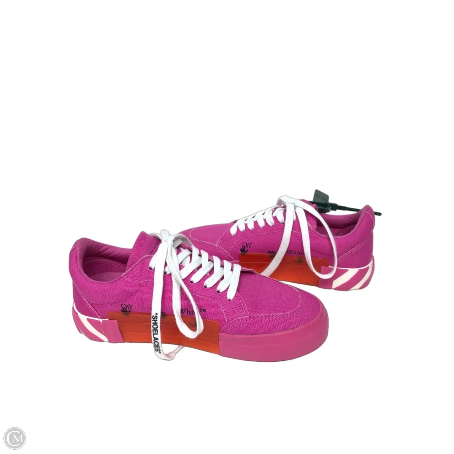 Shoes Luxury Designer By Off-white In Pink, Size: 7.5