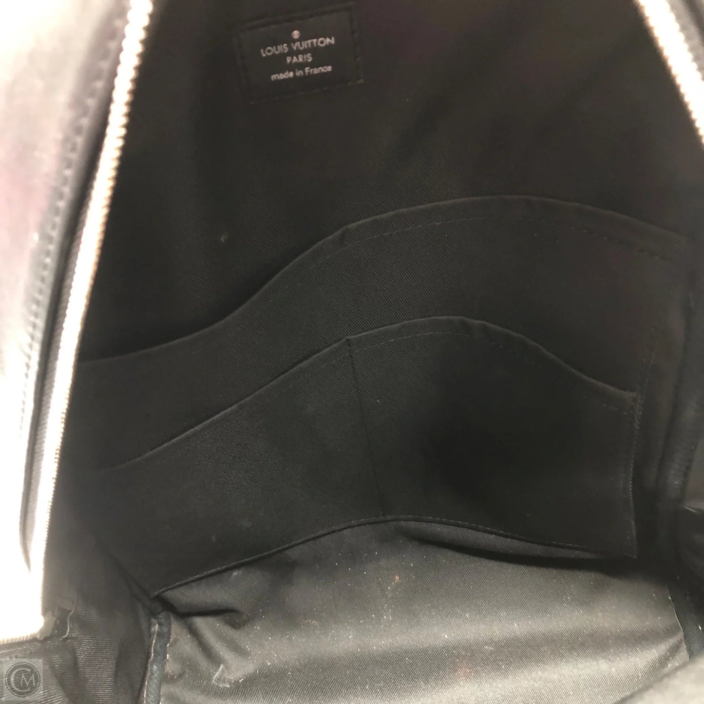 Backpack Luxury Designer By Louis Vuitton, Size: Large