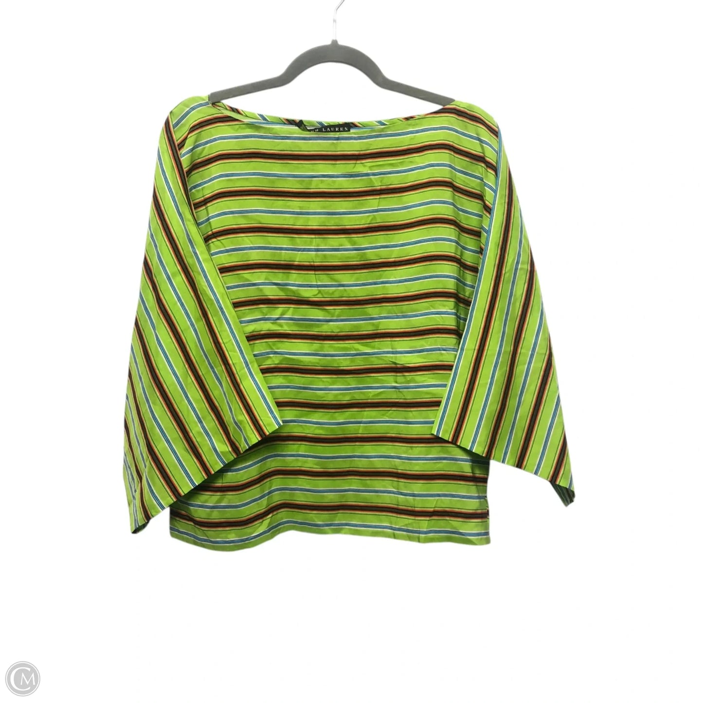 Top Long Sleeve By Ralph Lauren In Green, Size: 10