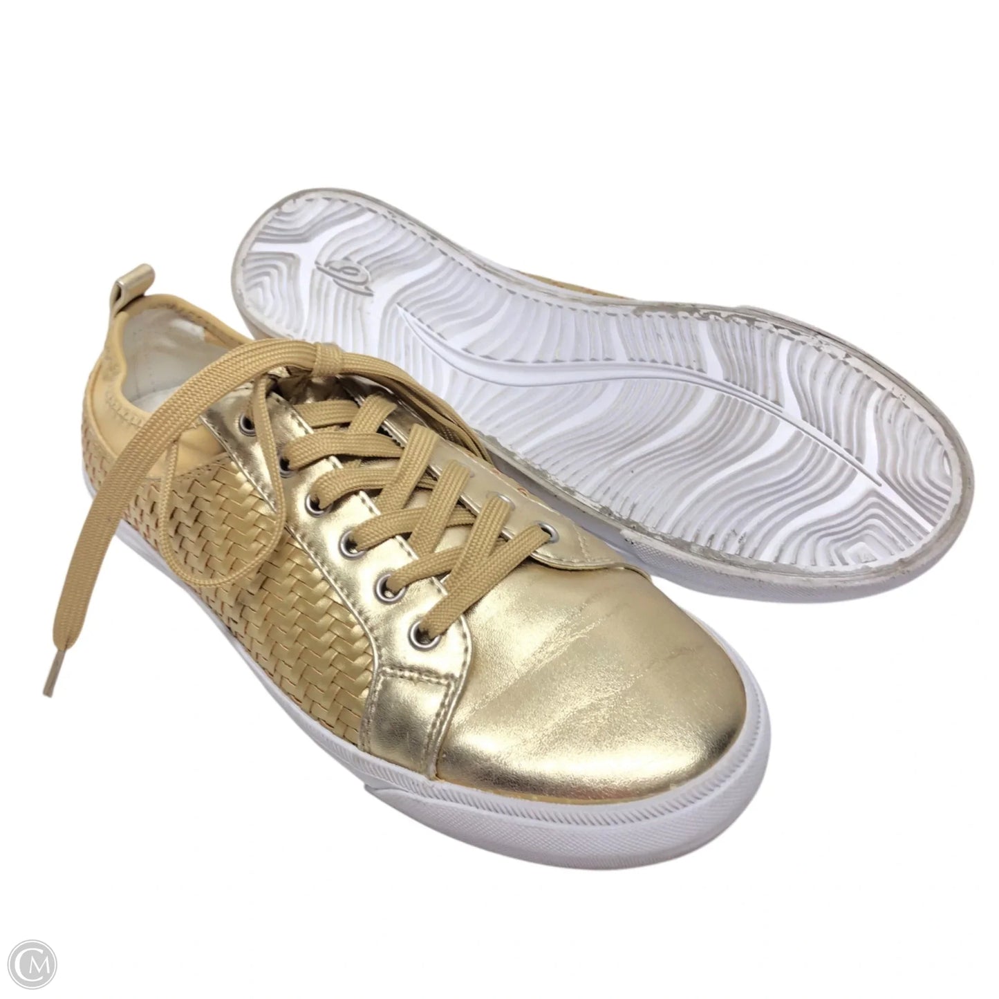 Shoes Sneakers By Easy Spirit In Gold, Size: 9