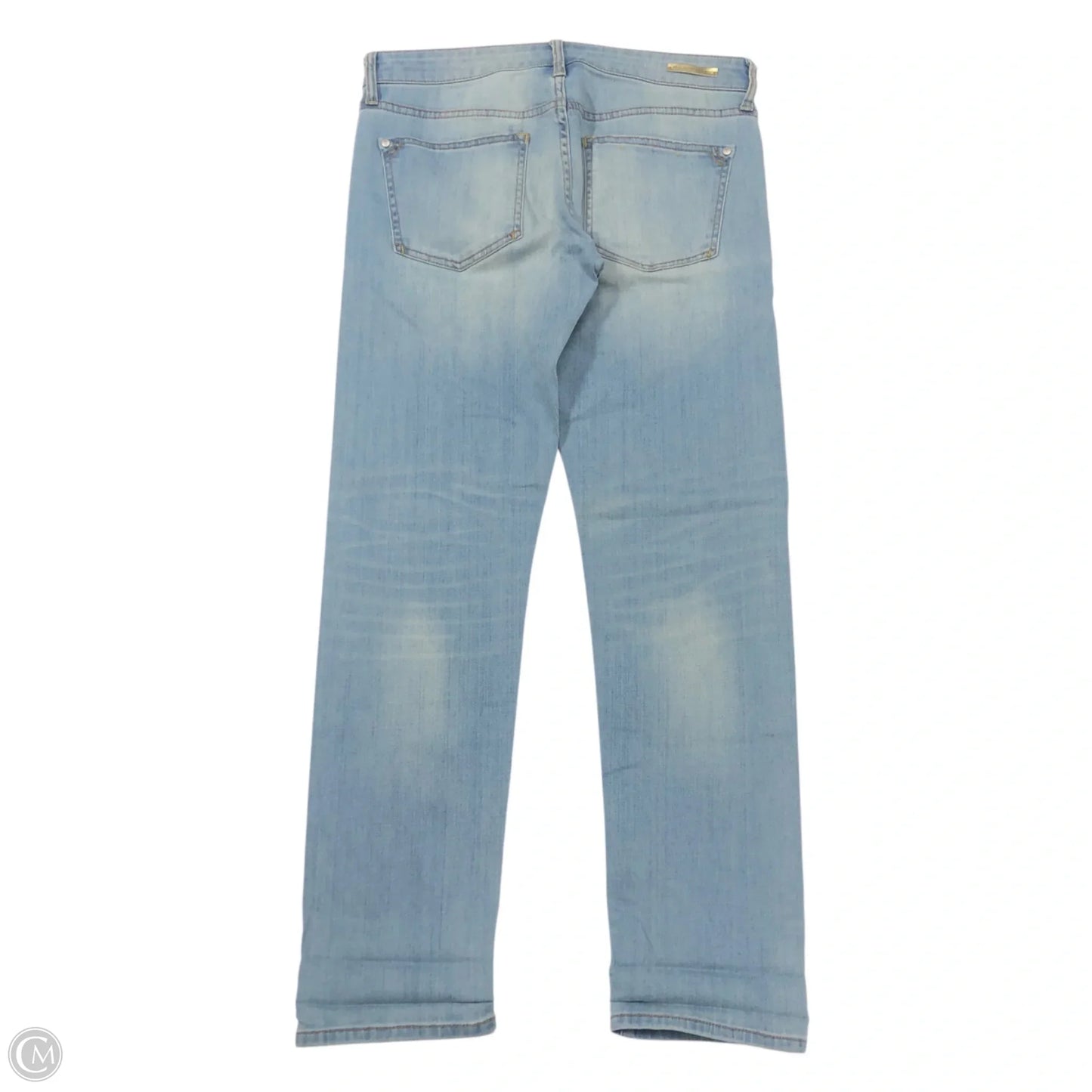 Jeans Cropped By Pilcro In Blue Denim, Size: 4