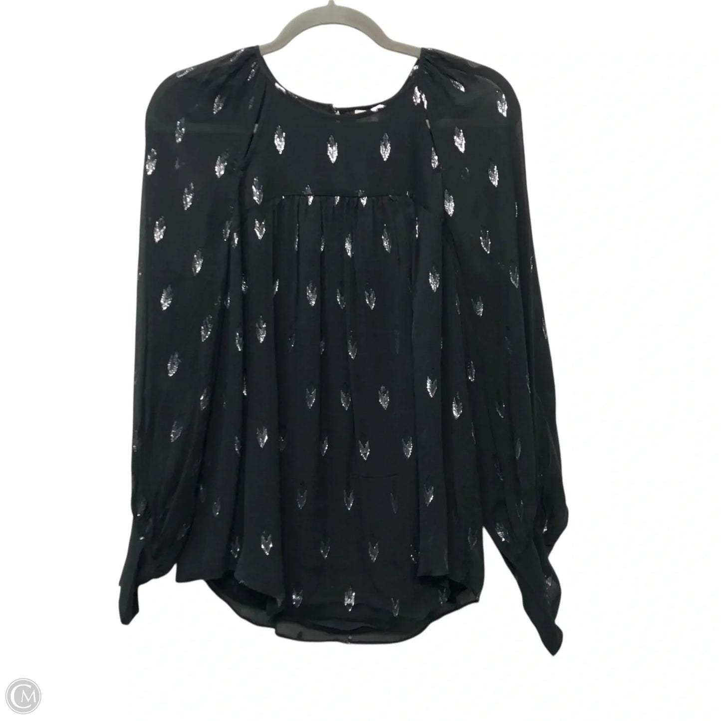 Blouse Long Sleeve By Joie In Black, Size: S