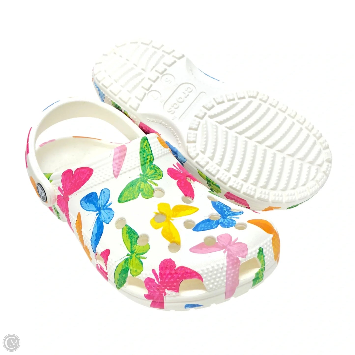Sandals Sport By Crocs In Multi-colored, Size: 7