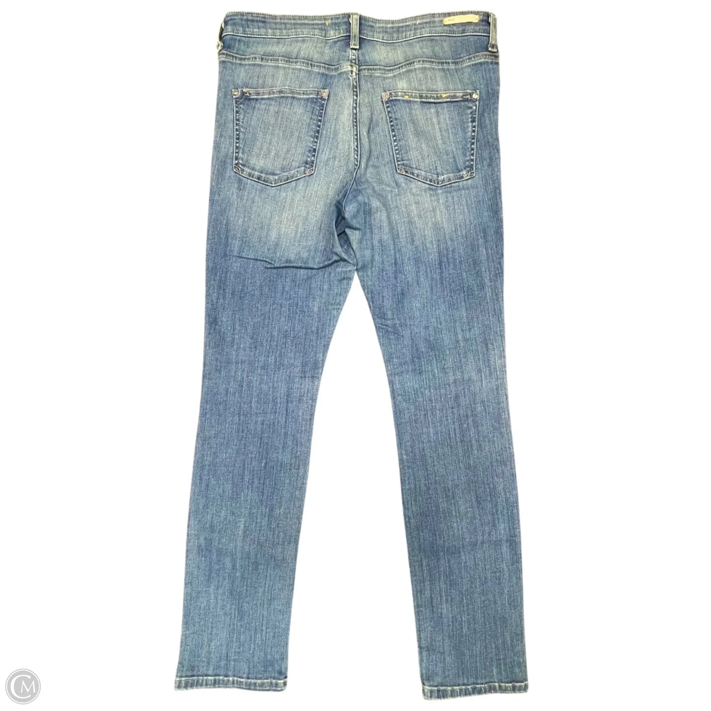 Jeans Straight By Pilcro In Blue Denim, Size: 14