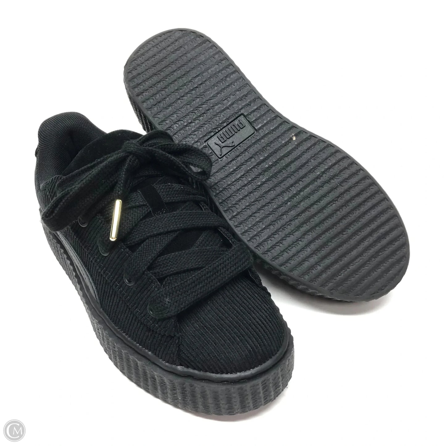 Shoes Sneakers By Puma In Black, Size: 6