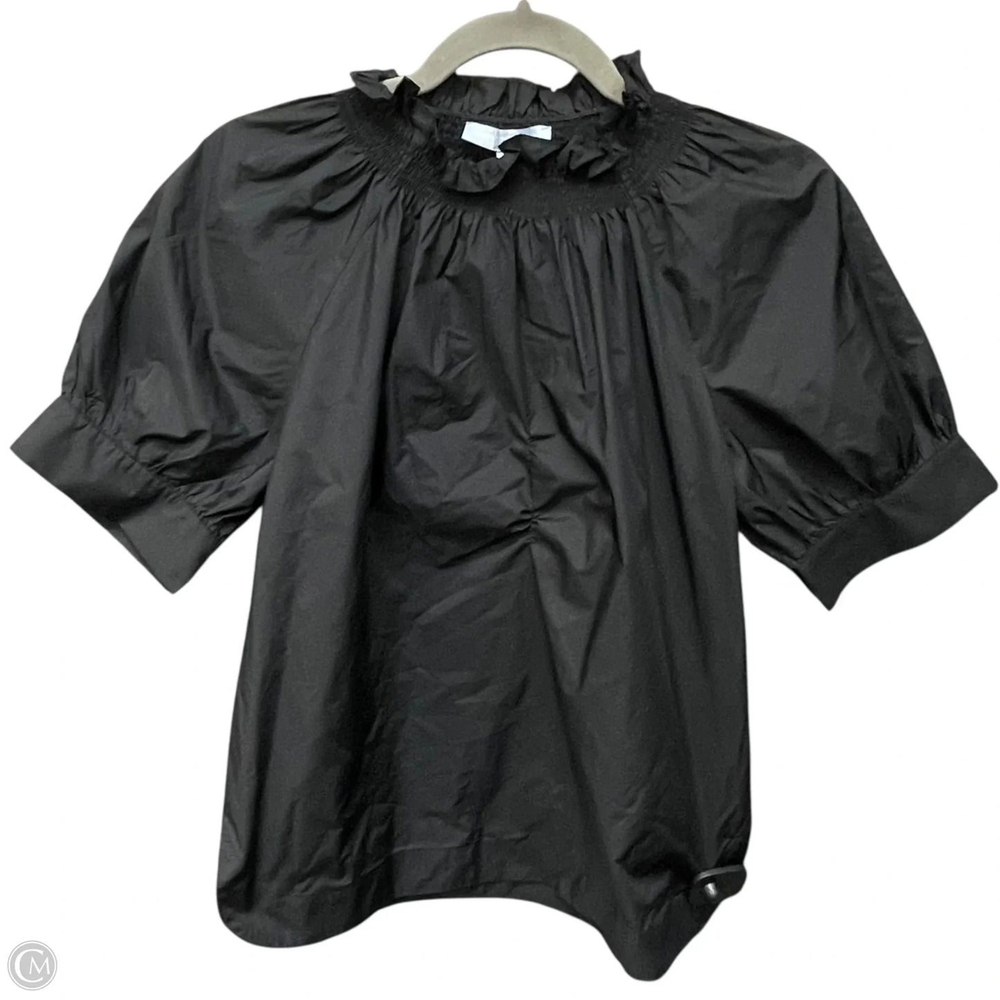 Blouse Short Sleeve By Antonio Melani In Black, Size: 2