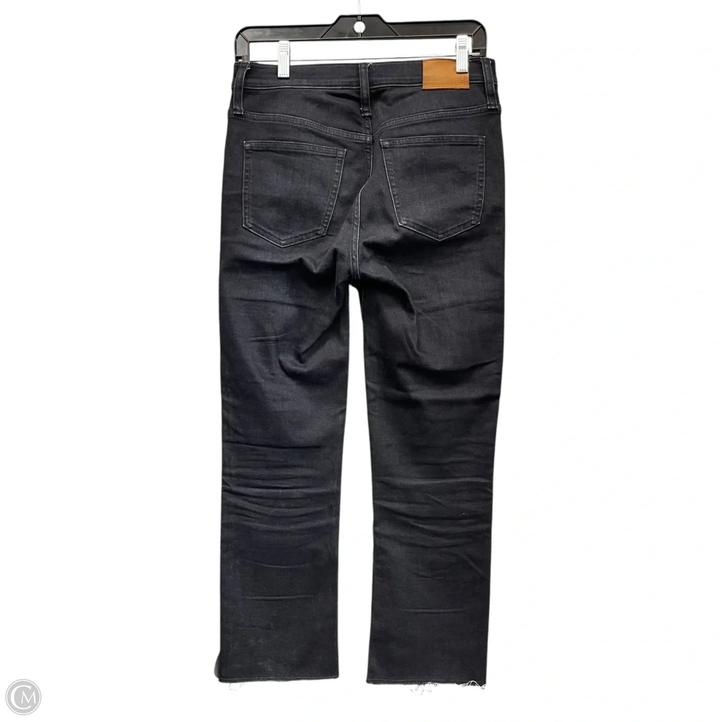 Jeans Cropped By J. Crew In Black Denim, Size: 4