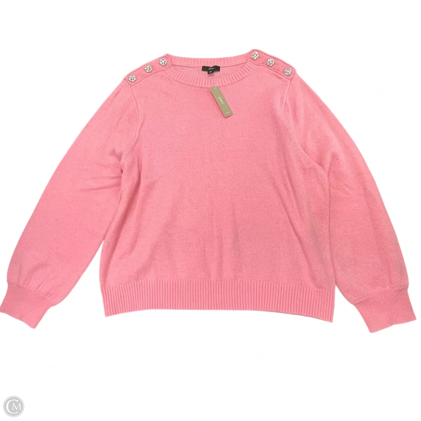 Sweater By J. Crew In Pink, Size: 2x