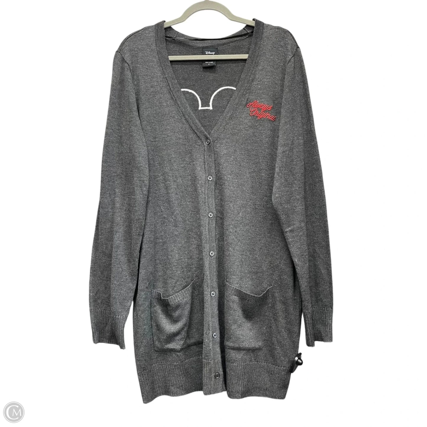 Sweatshirt Crewneck By Disney Store In Grey, Size: 3x