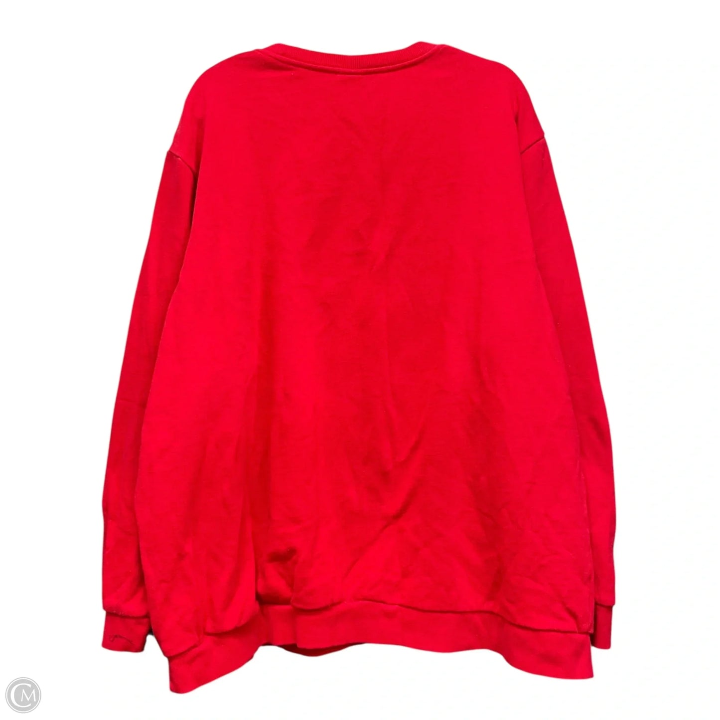 Sweatshirt Crewneck By Disney Store In Red, Size: 3x
