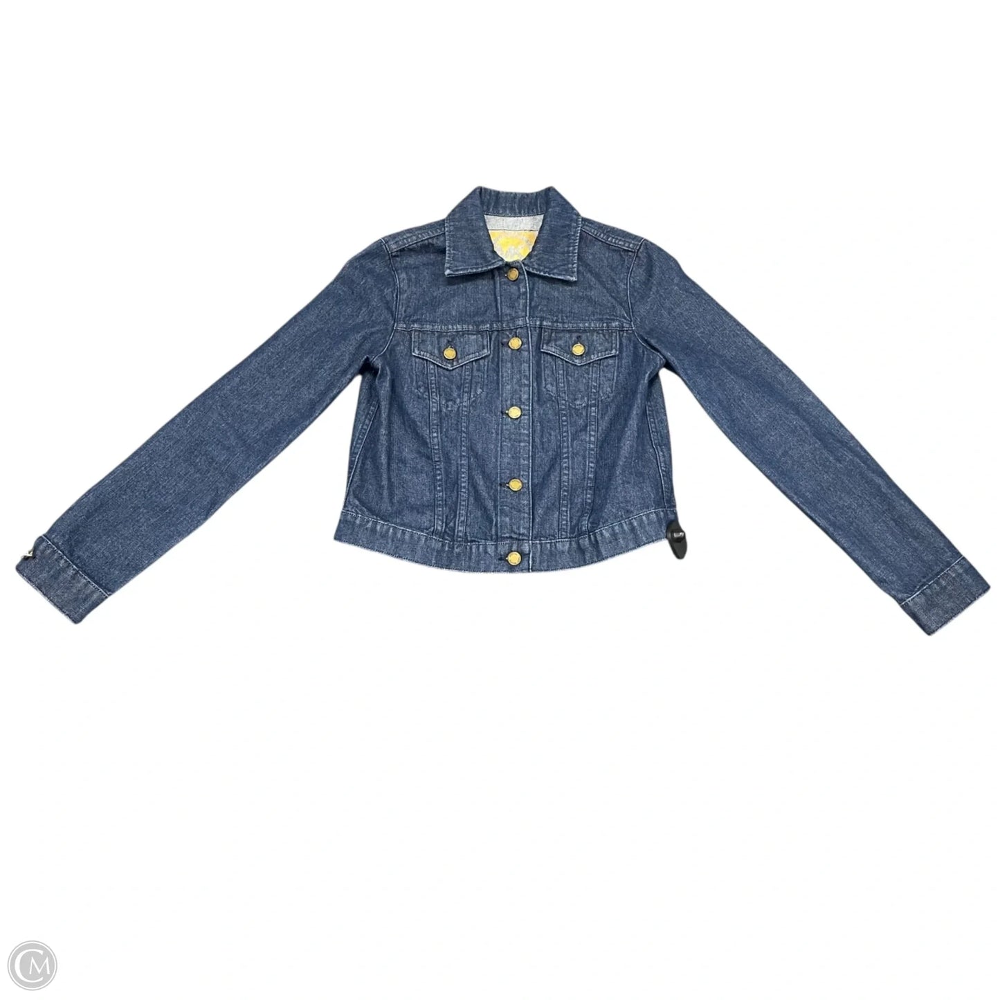 Jacket Denim By Michael By Michael Kors In Blue Denim, Size: S