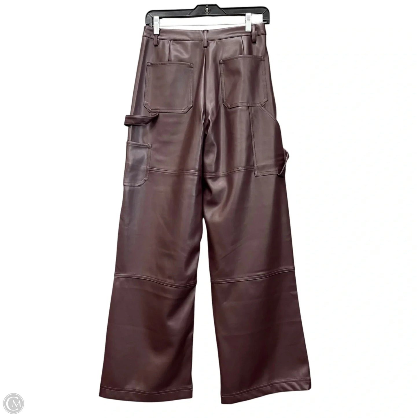 Pants Wide Leg By Aqua In Maroon, Size: S