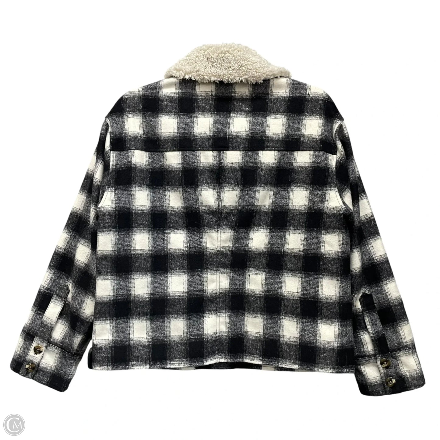 Jacket Other By Sundance In Black & Cream, Size: S
