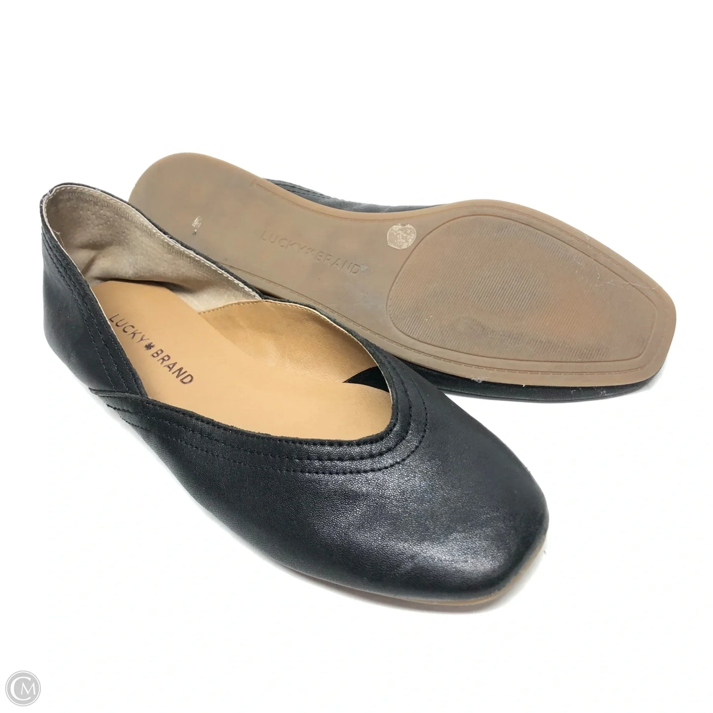 Shoes Flats By Lucky Brand In Black, Size: 6.5