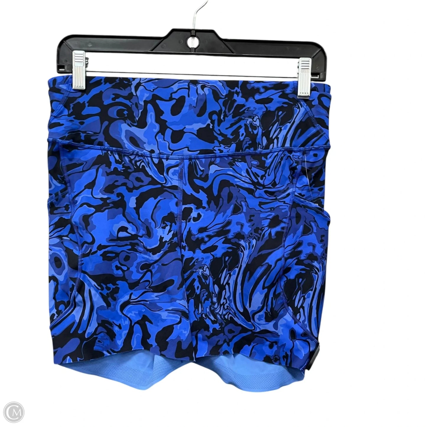 Athletic Shorts By Lululemon In Blue, Size: 10