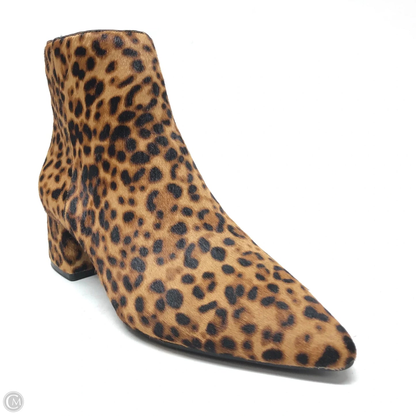 Boots Ankle Heels By Alex Marie In Leopard Print, Size: 10