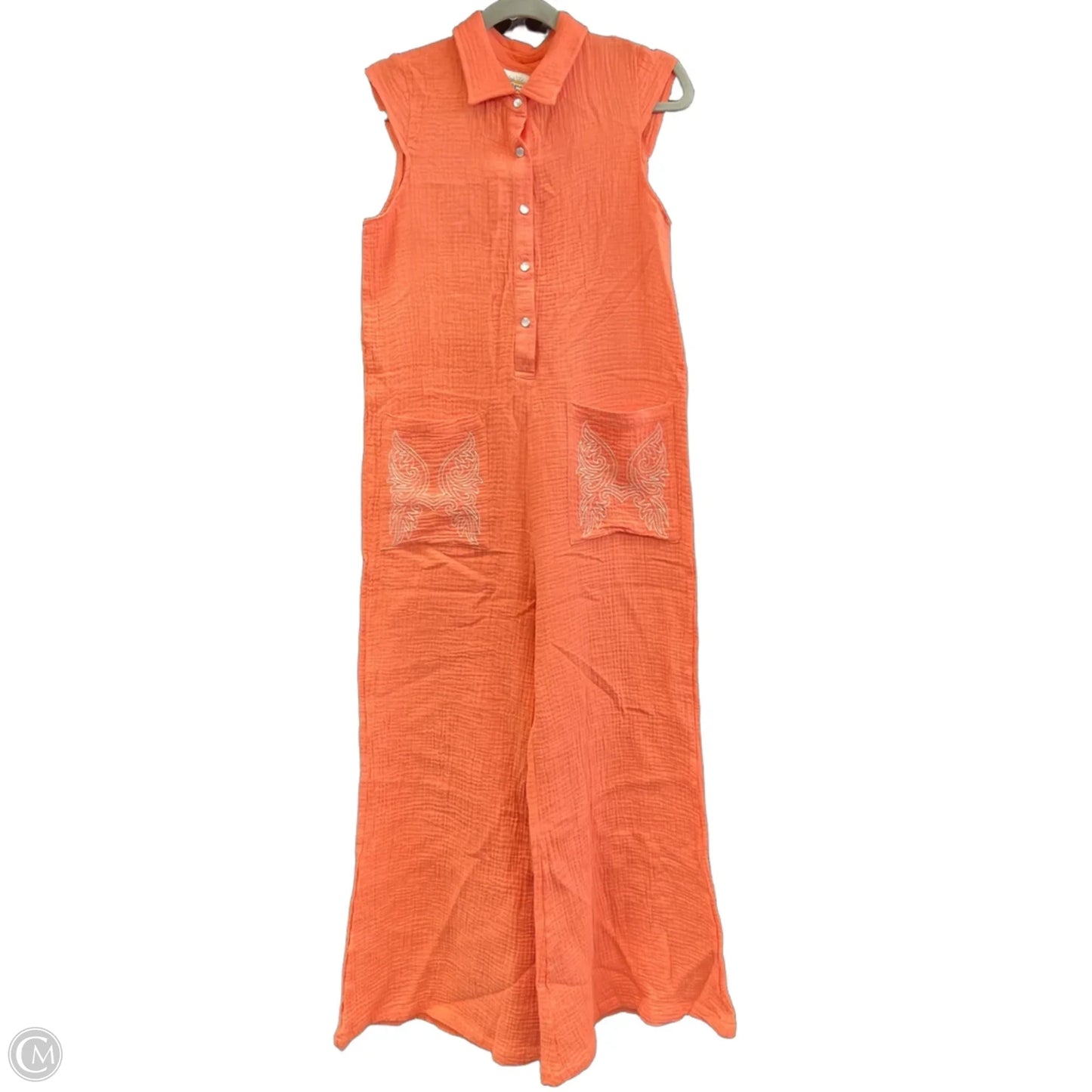 Jumpsuit By Clothes Mentor In Coral, Size: S