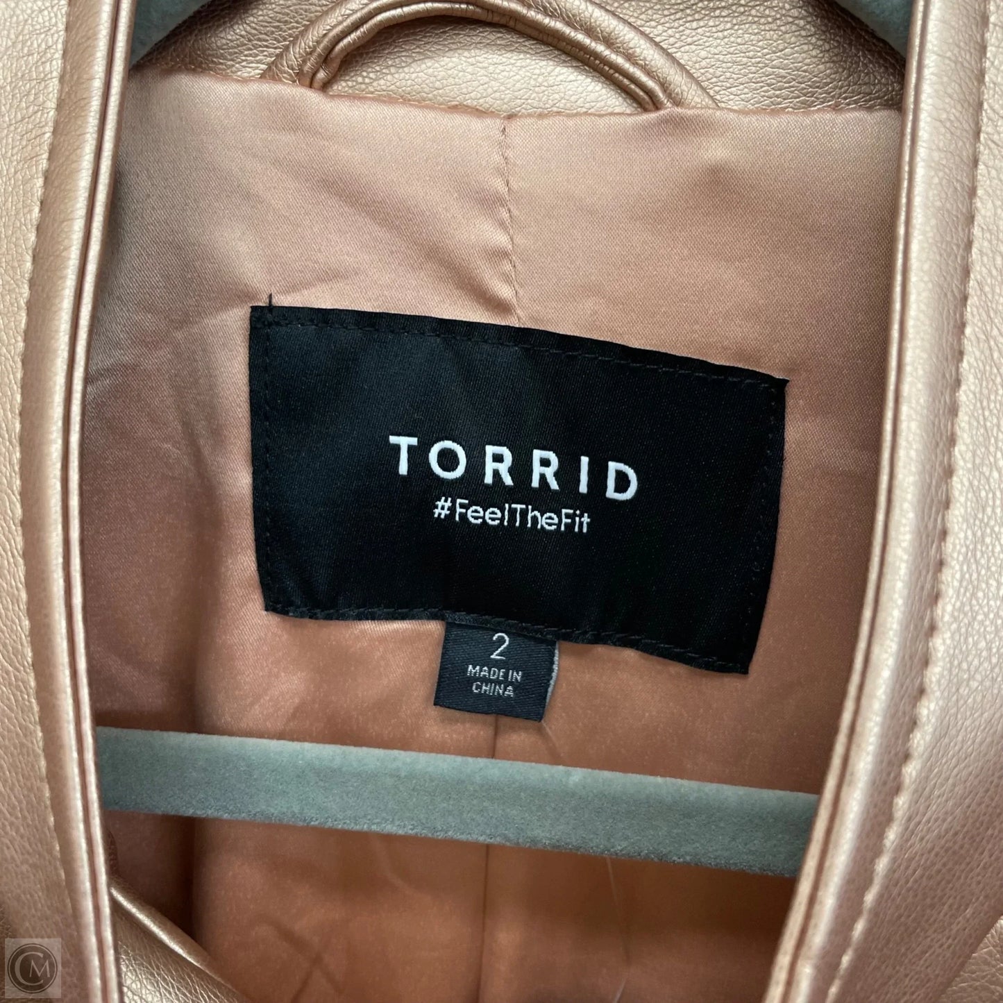 Jacket Other By Torrid In Rose Gold, Size: 2x