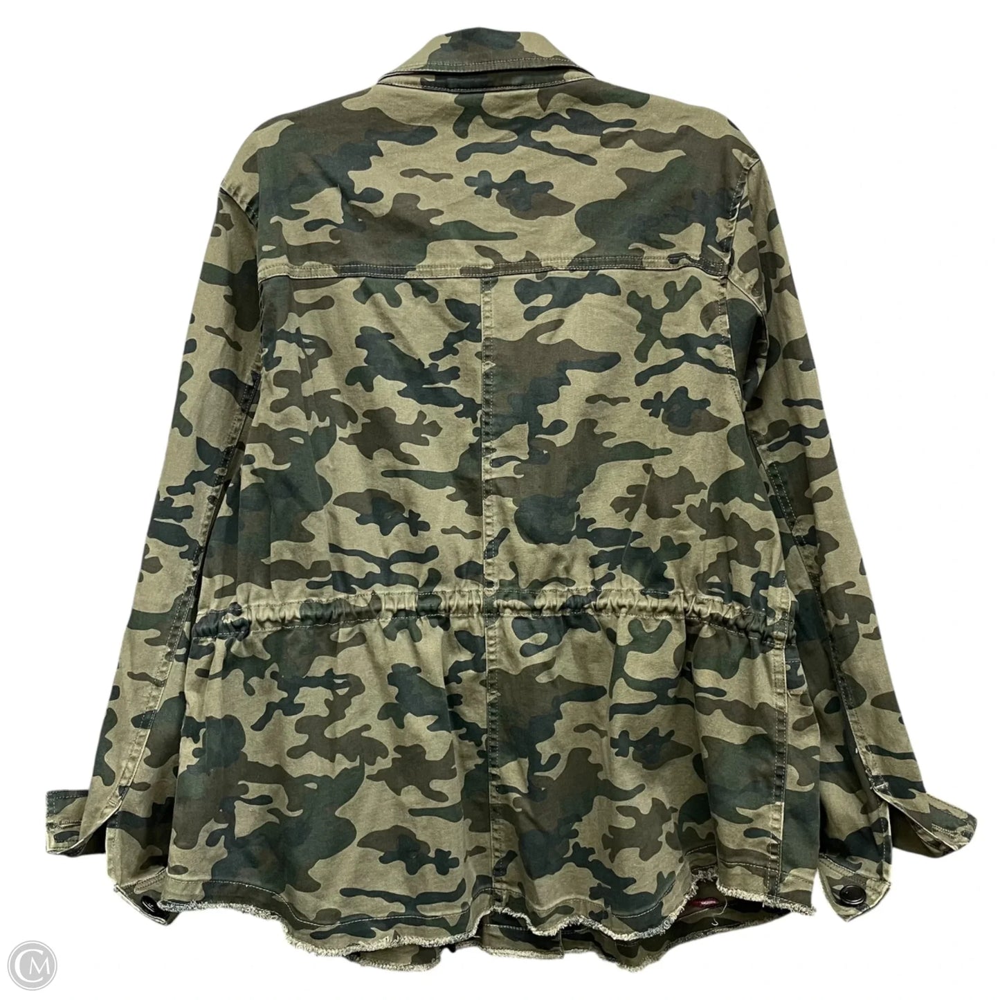 Jacket Utility By Lane Bryant In Green, Size: 1x
