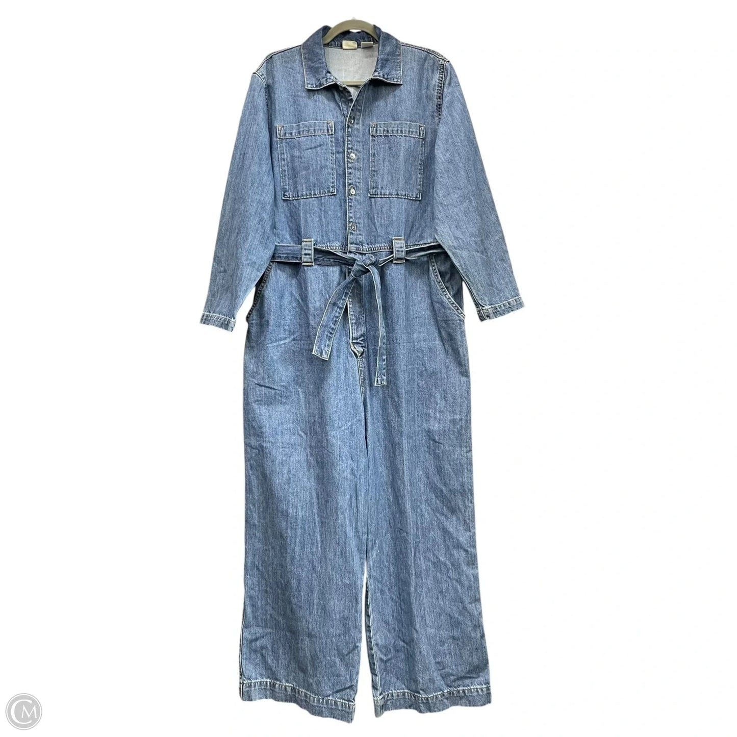 Jumpsuit By Levis In Blue Denim, Size: Xxl