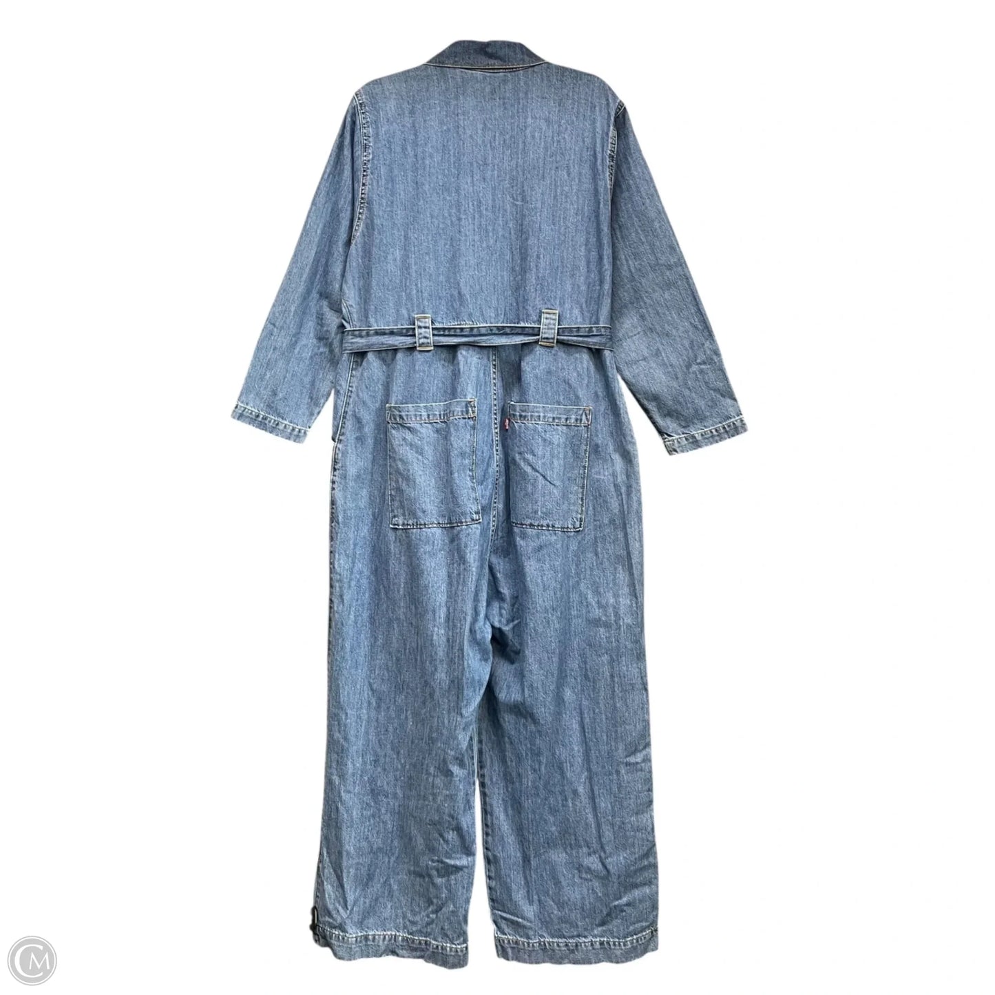 Jumpsuit By Levis In Blue Denim, Size: Xxl