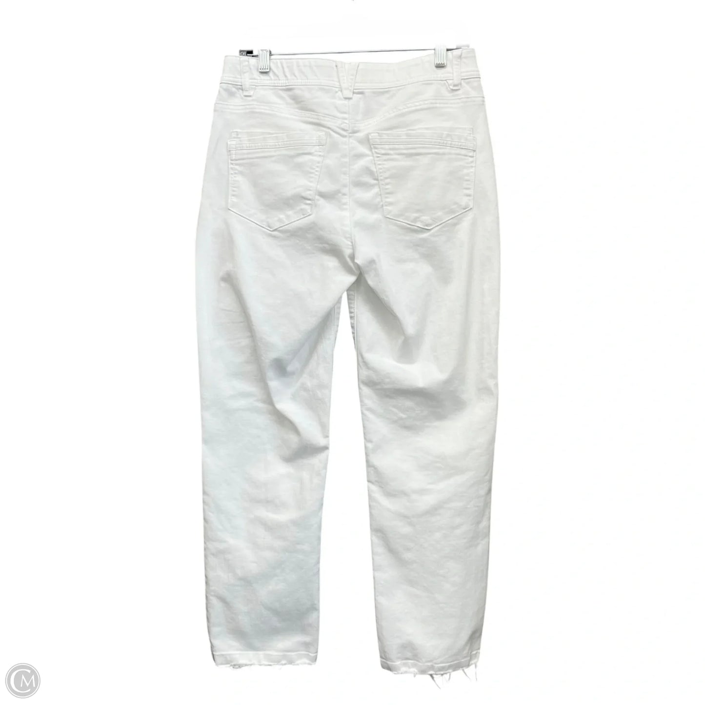 Jeans Straight By Democracy In White, Size: 6