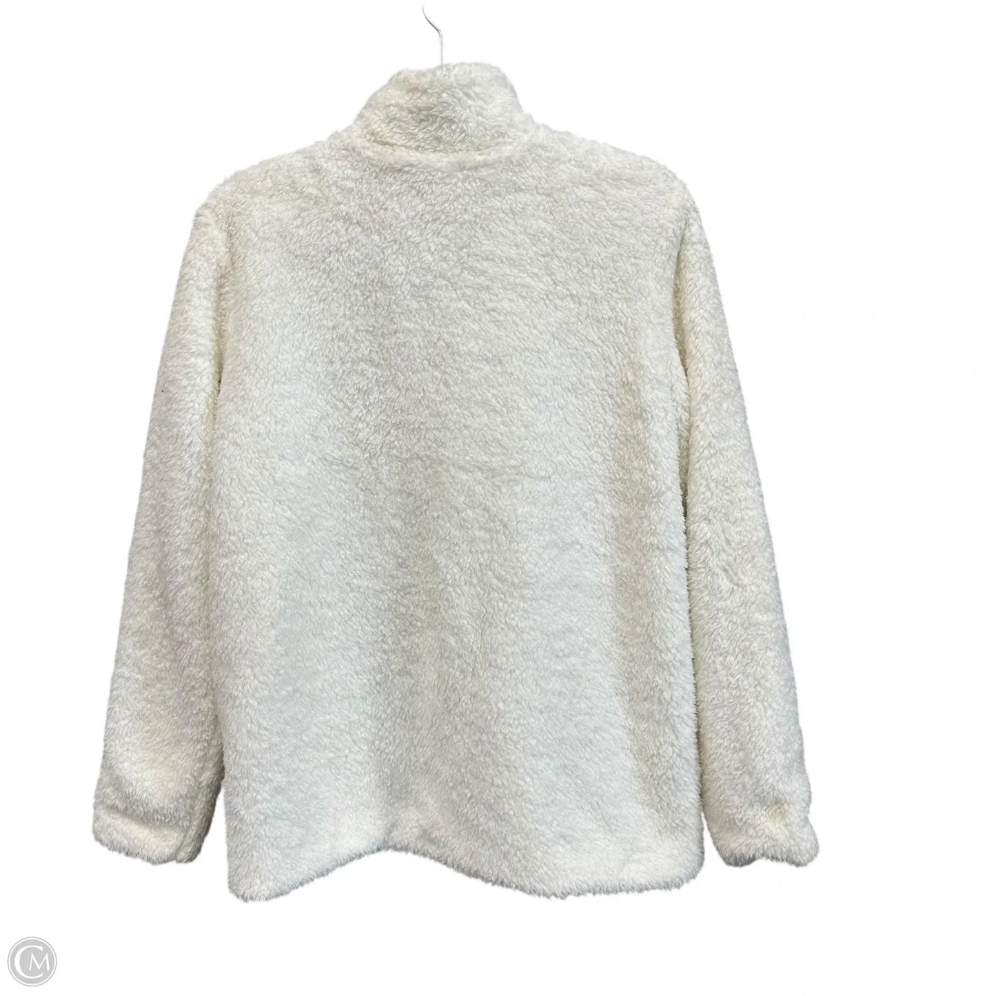 Jacket Fleece By Patagonia In White, Size: M