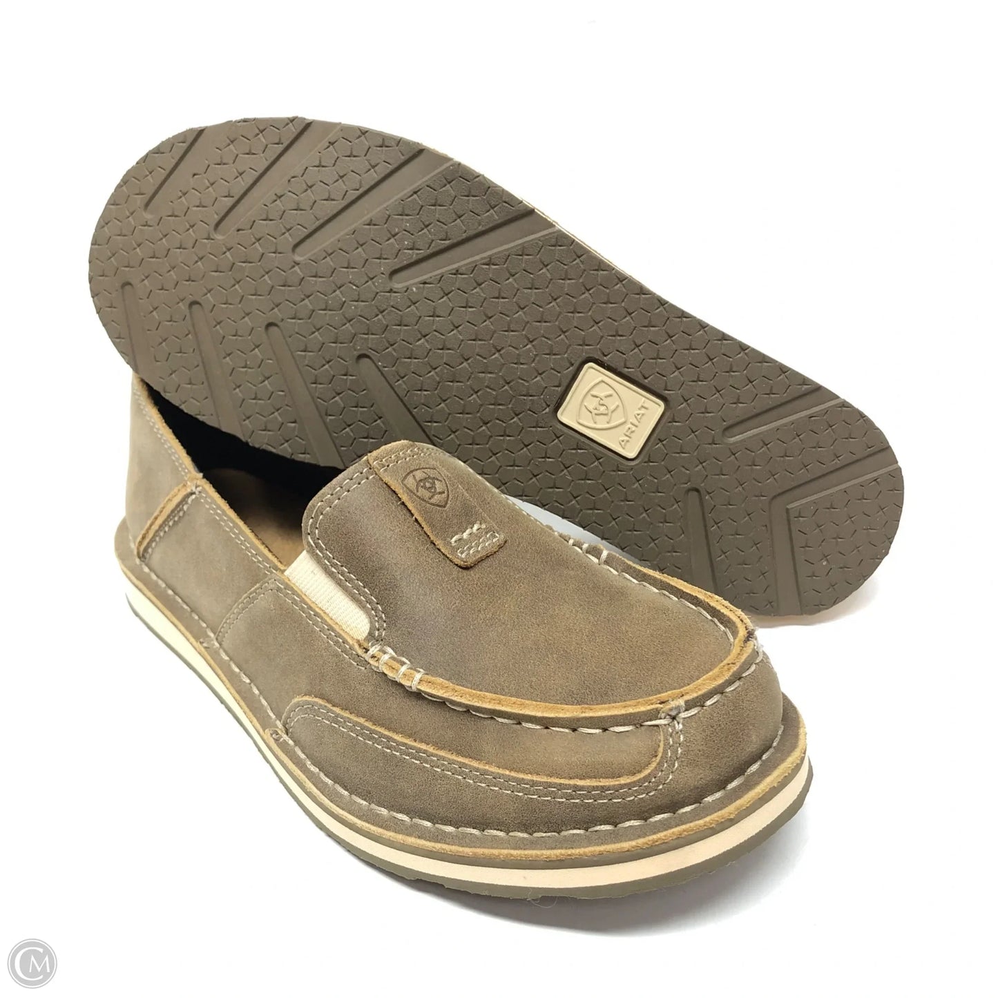 Shoes Flats By Ariat In Brown, Size: 7.5