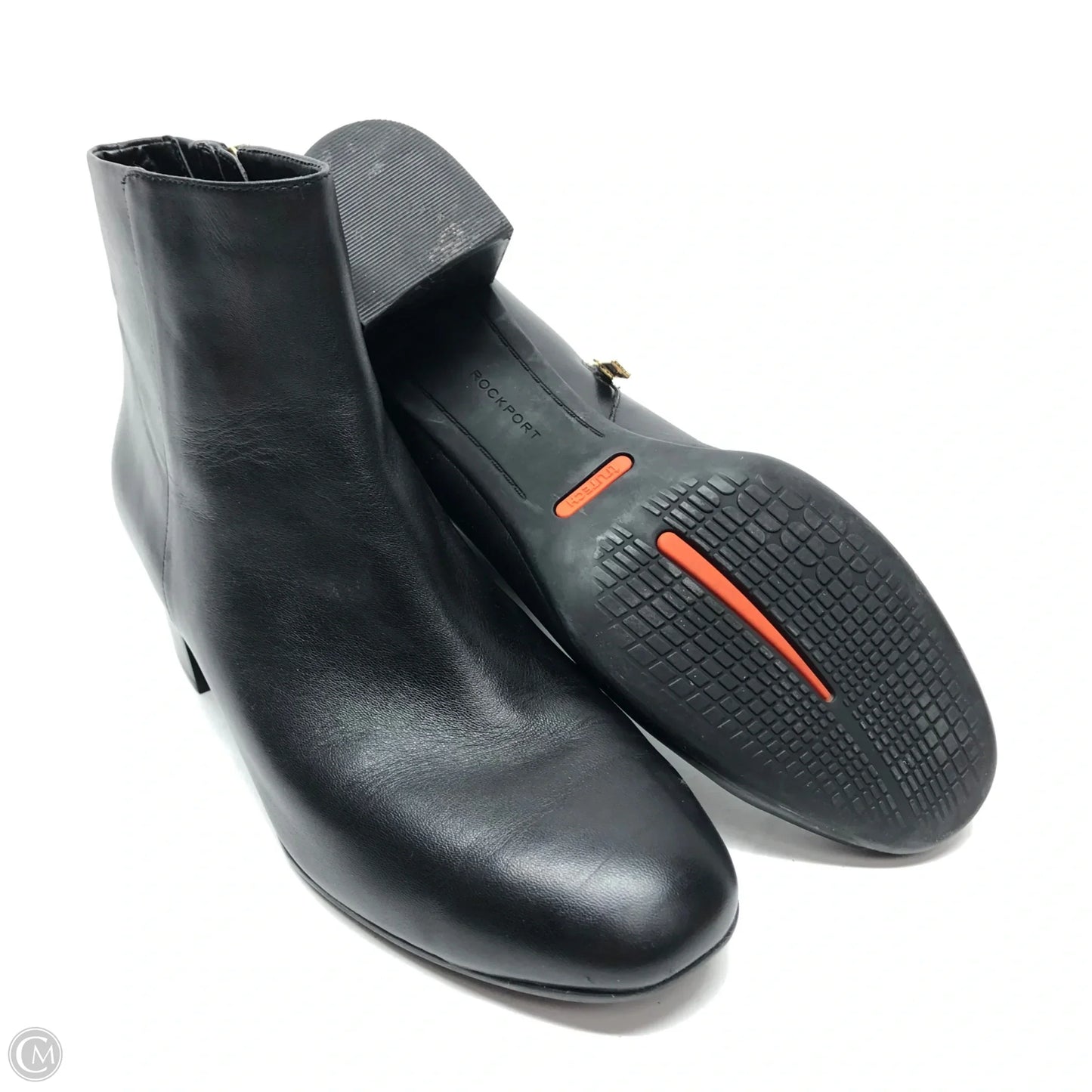 Boots Ankle Heels By Rockport In Black, Size: 8.5